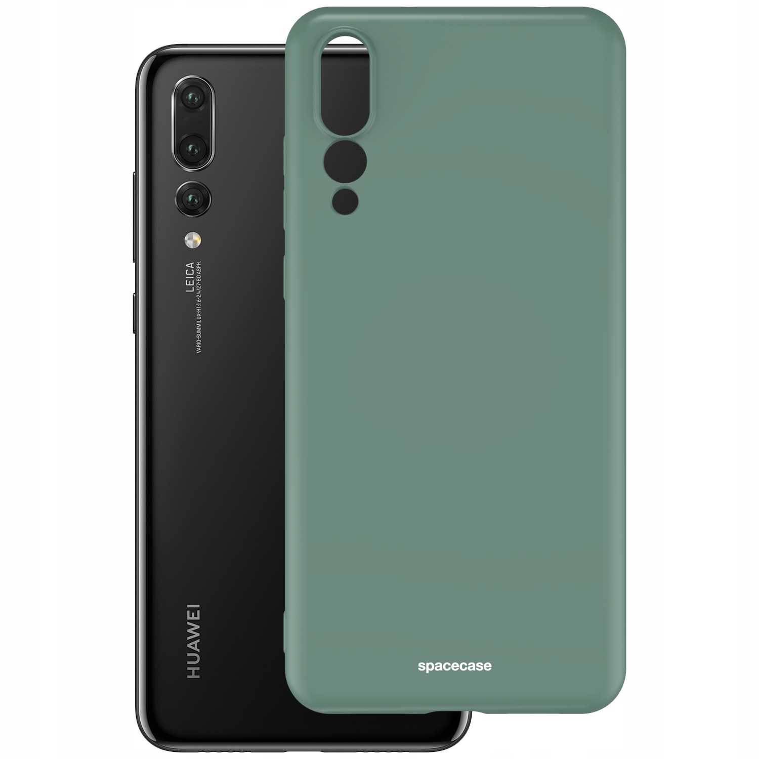 Spacecase Silicone Case Huawei P20 Pro dark green