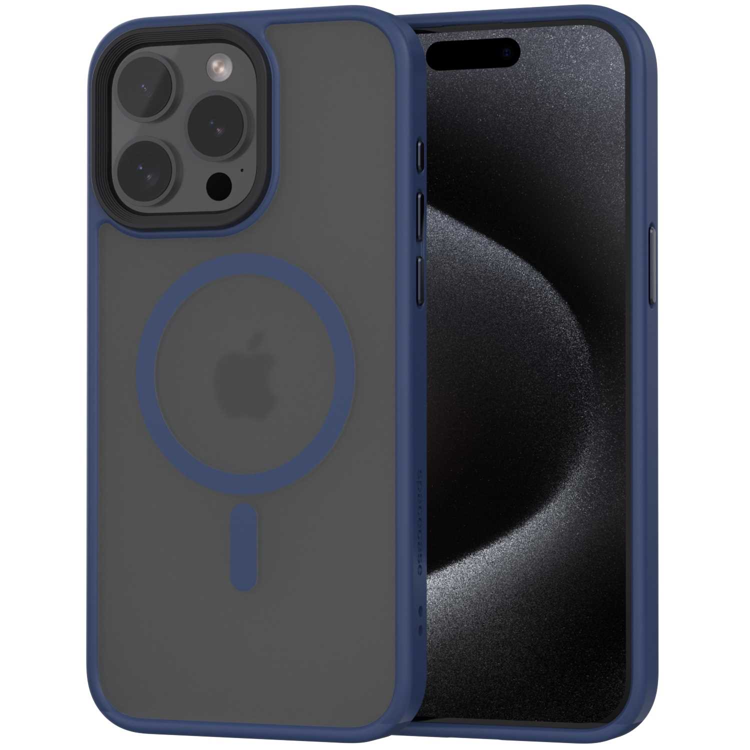 Spacecase Hybrid Mag iPhone 15 Pro Max dark bl