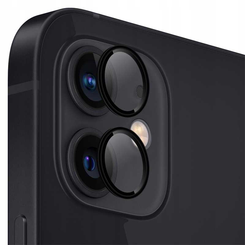 Spacecase Camera Ring Iphone 11/12/12 Mini Black