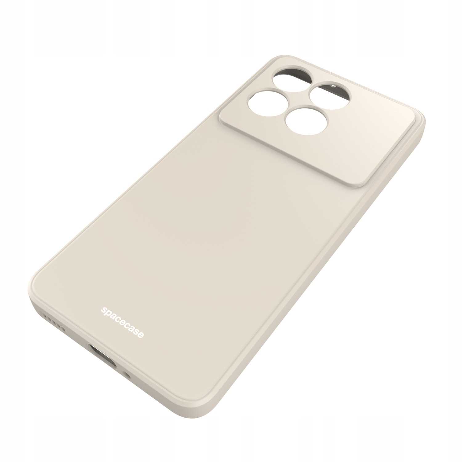 Spacecase Silicone Case Poco F6 Pro Bone