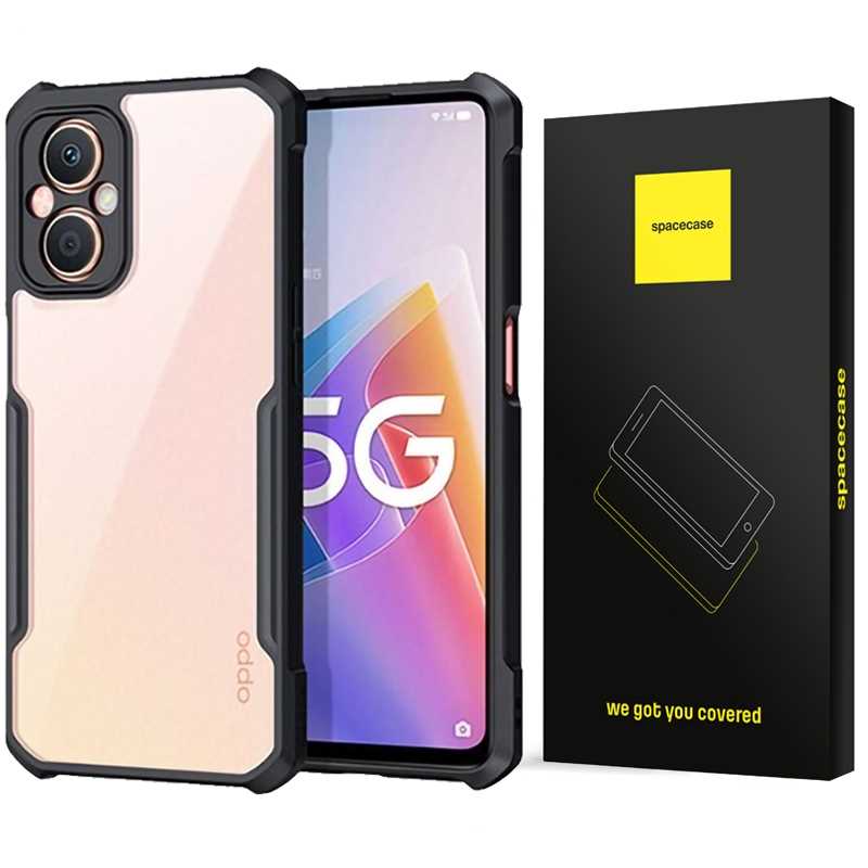 Spacecase Beetle Oppo Reno 7 Lite/8 Lite Czarny