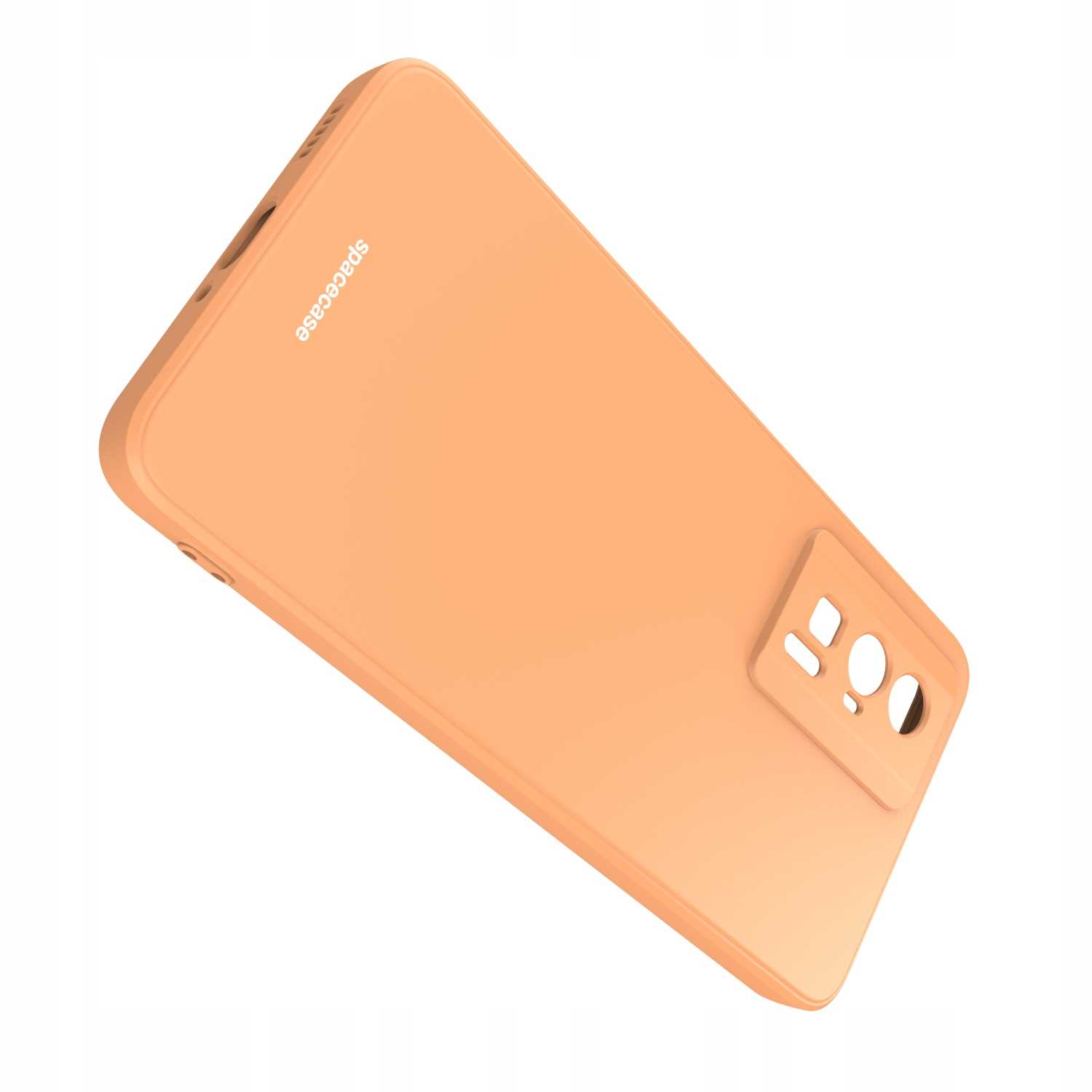 Spacecase Silicone Case Poco F5 Pro orange