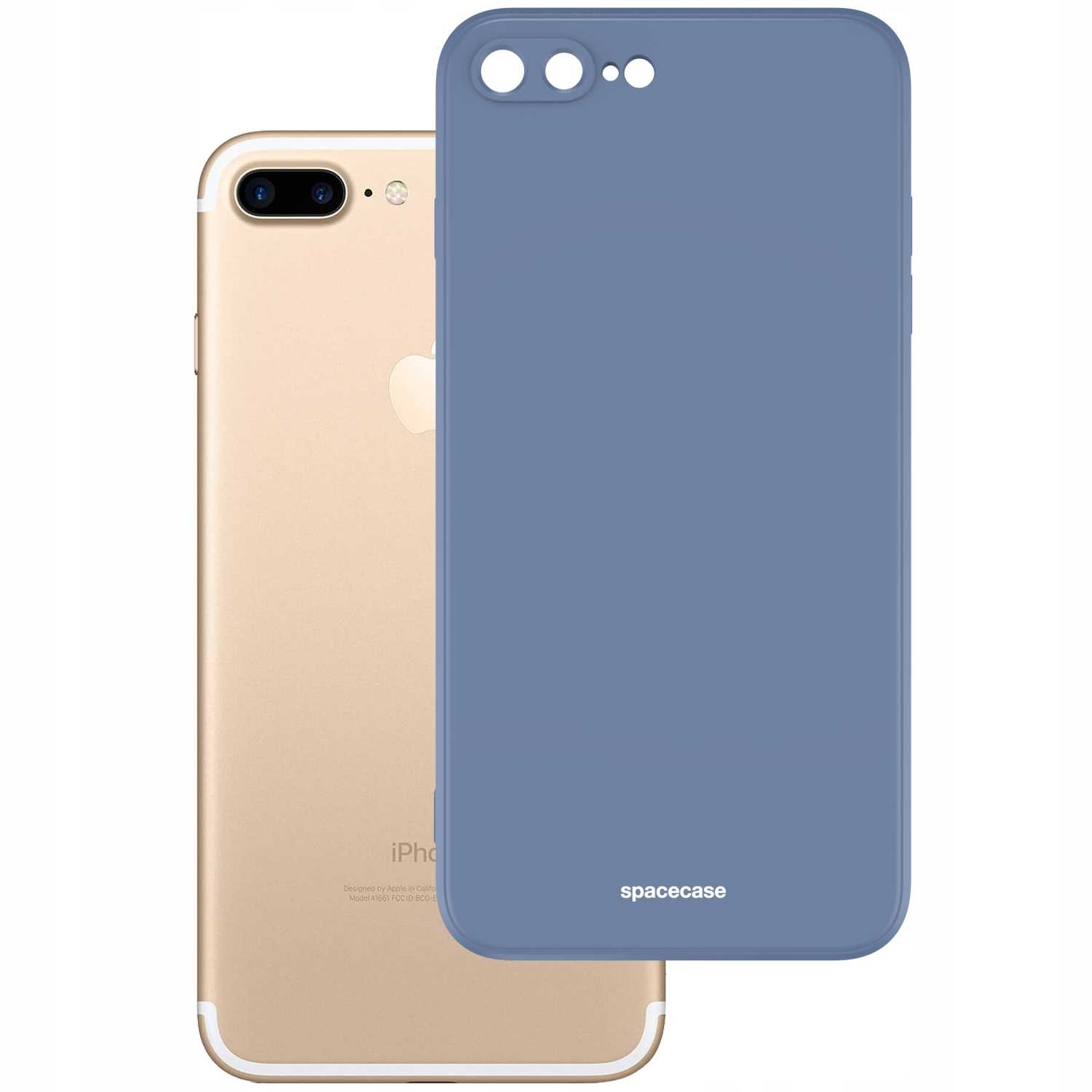 Spacecase Silicone Case Iphone 7/8 Plus Blue