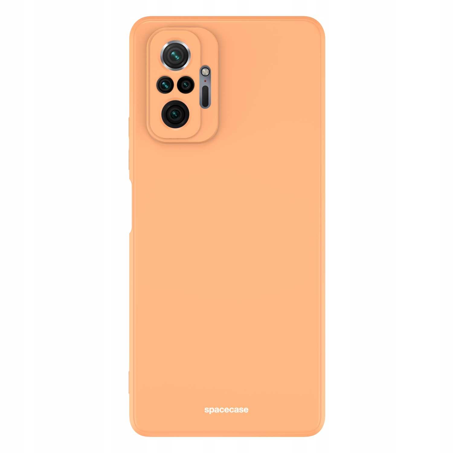 Spacecase Silicone Case Redmi Note 10 Pro orange