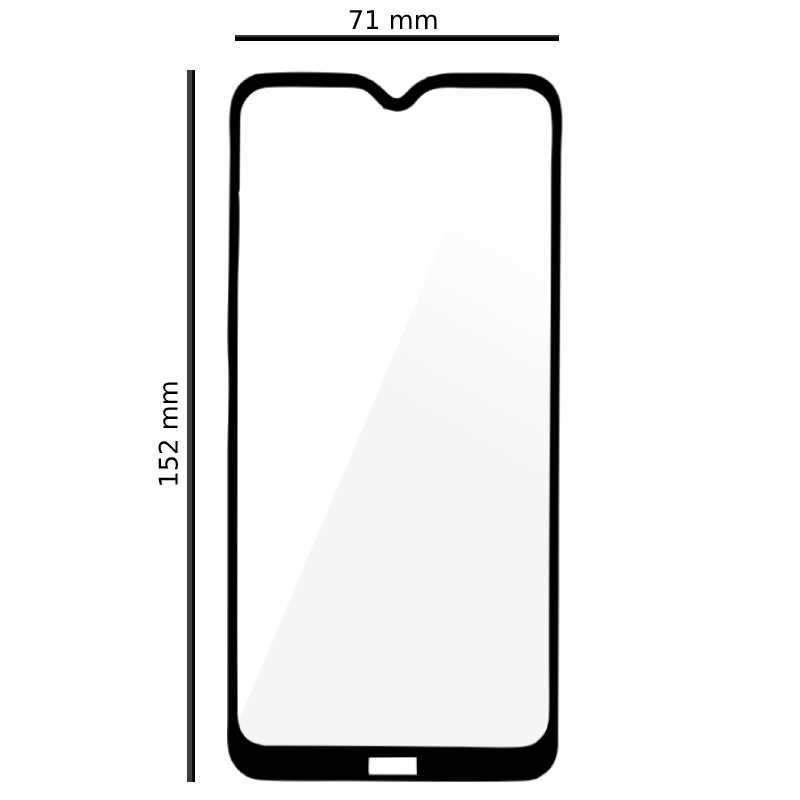 Spacecase Glass 5D Redmi 8 / 8A