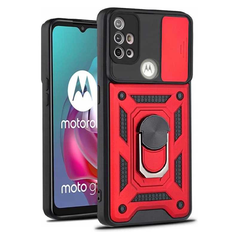 Spacecase Camring Moto G10/G30 Red