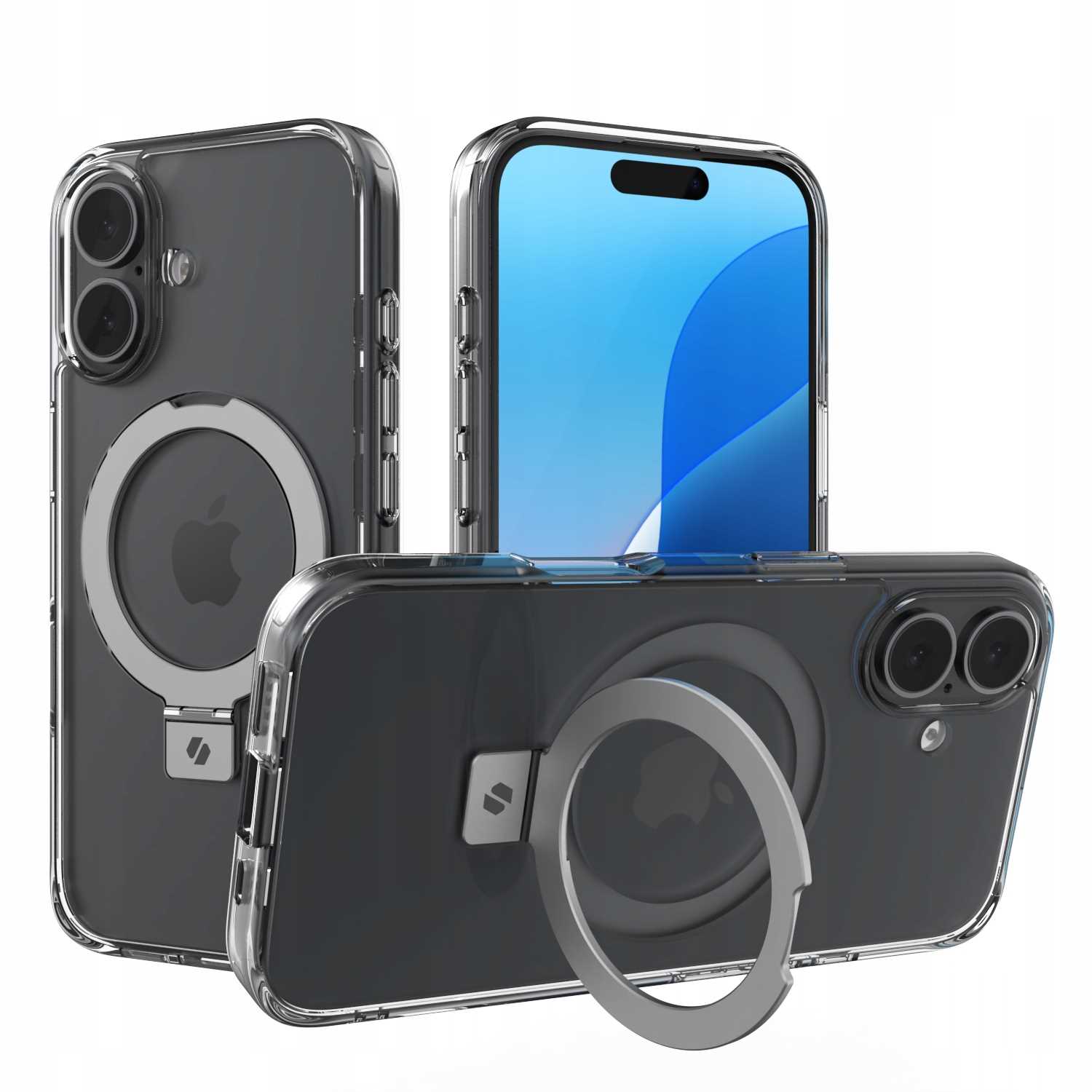 Spacecase Ring Pro Mag Iphone 16 Clear
