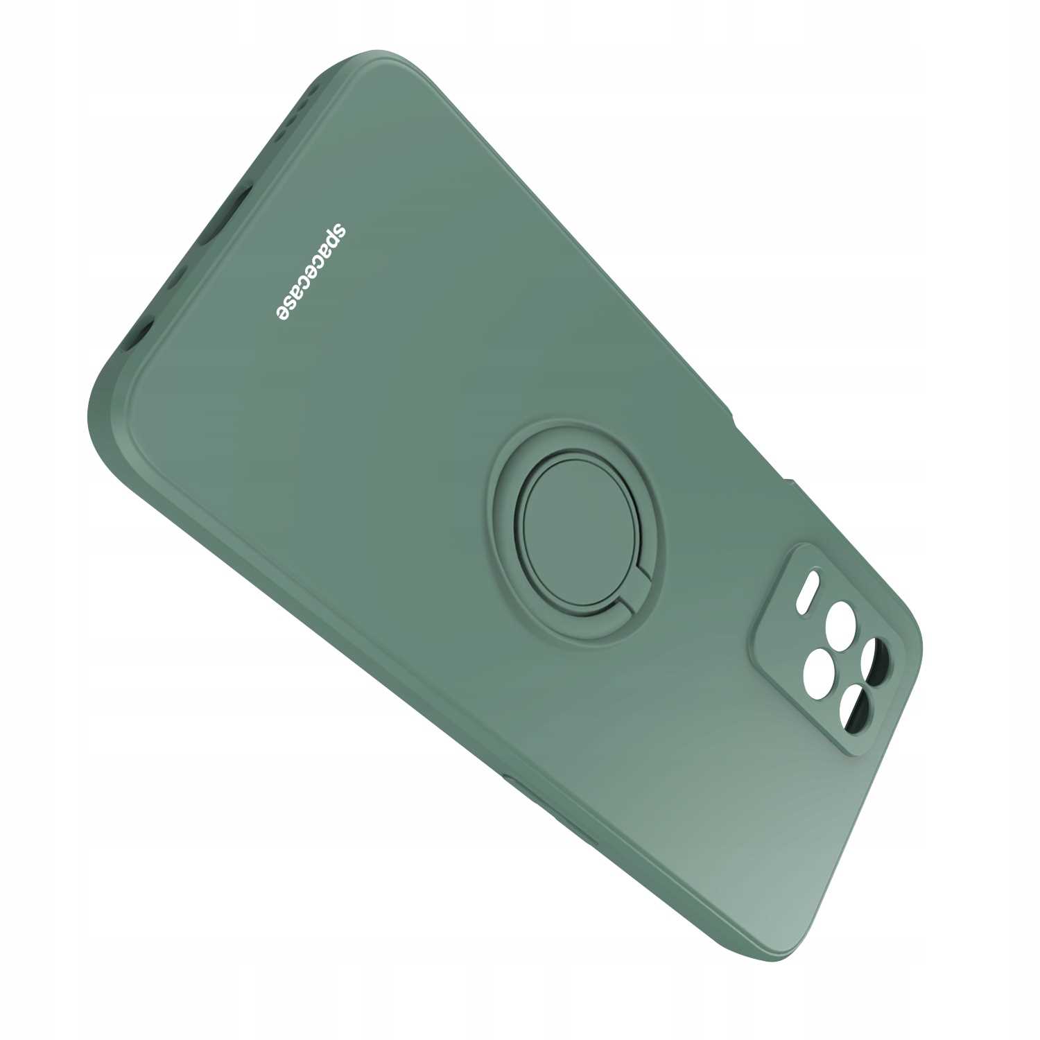 Spacecase Silicone Ring Realme 8 5G Dark Green
