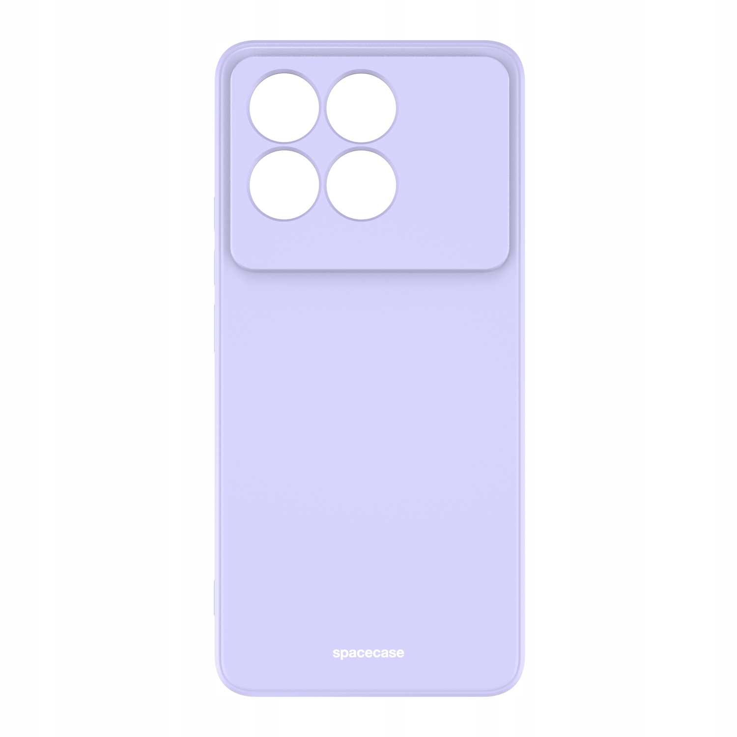 Spacecase Silicone Case Poco F6 Pro light purple