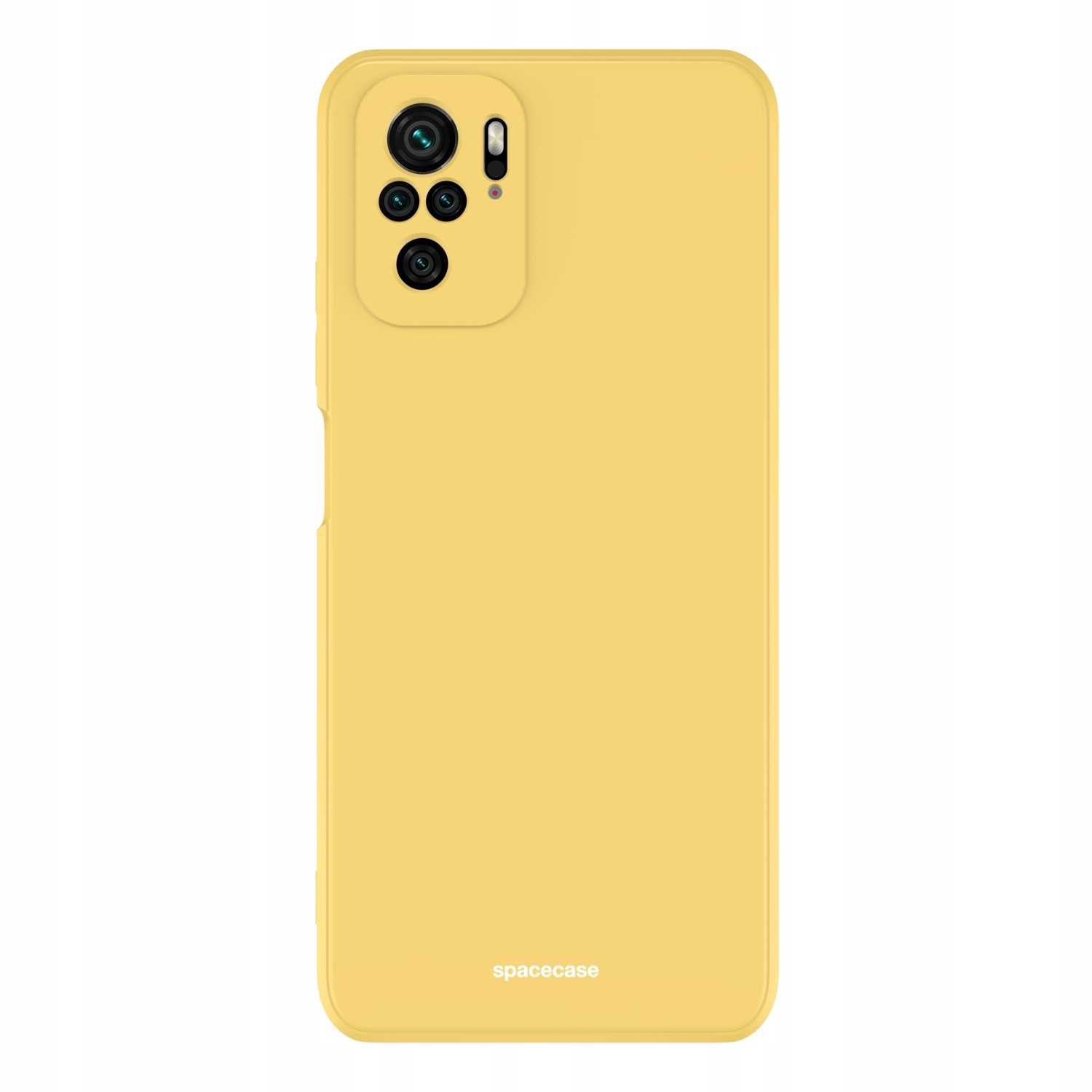 Spacecase Silicone Case Redmi Note 10/10s yellow
