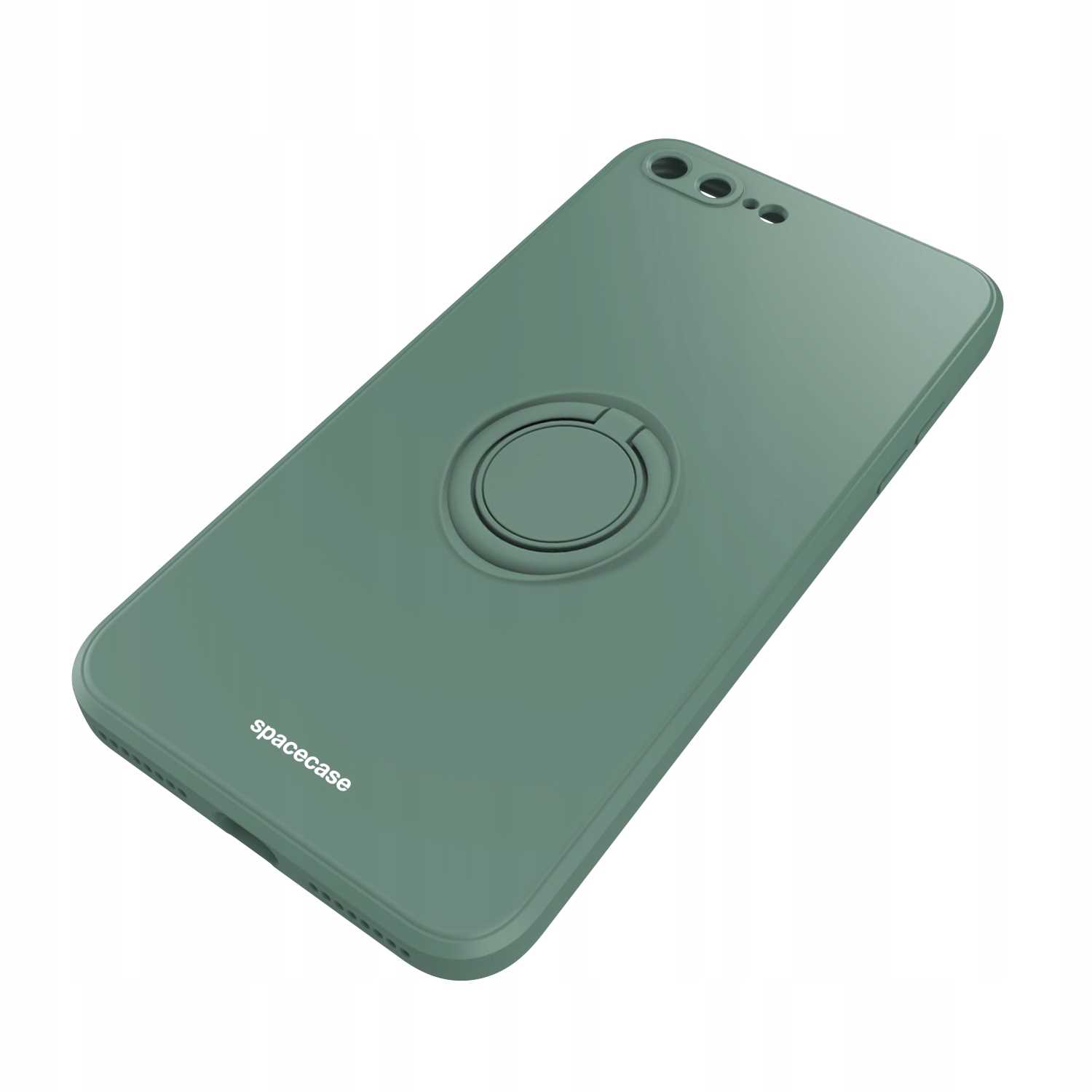 Spacecase Silicone Ring iPhone 7/8 Plus dark green