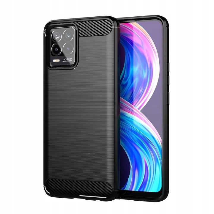 Spacecase Carbon Realme 8/8 Pro czarny