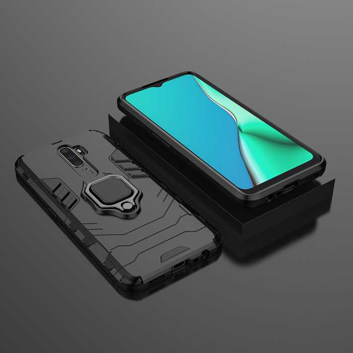 Spacecase X-Ring Oppo A5/A9 2020 czarny