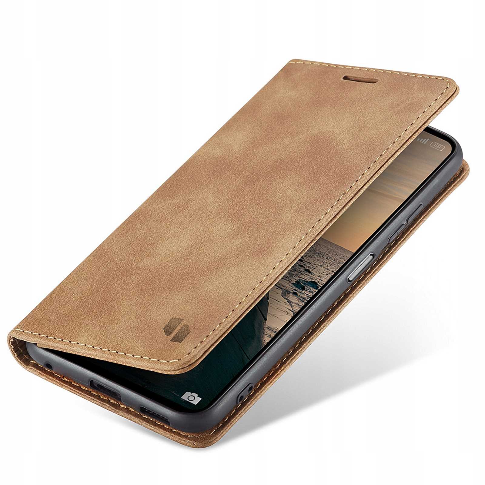 Spacecase Wallet Redmi Note 11 Pro 5G light brown