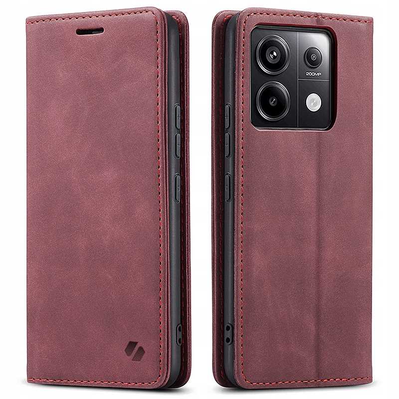 Spacecase Wallet Poco X6 / Rm Note 13 Pro 5G Red