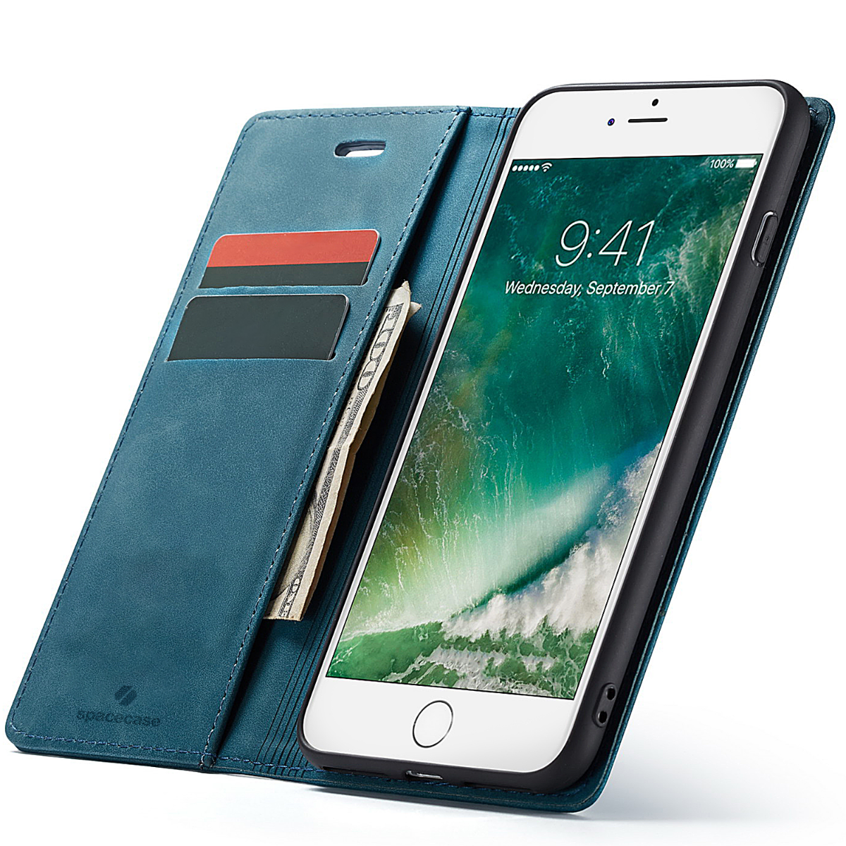 Spacecase Wallet iPhone 6/6s Plus blue
