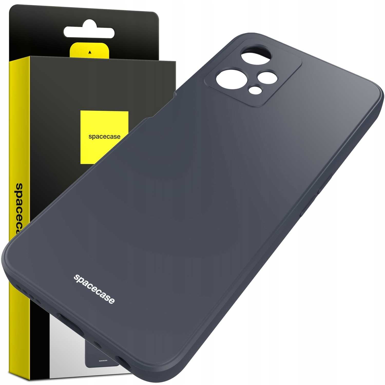 Spacecase Silicone Case Realme 9 Pro/9 5G black