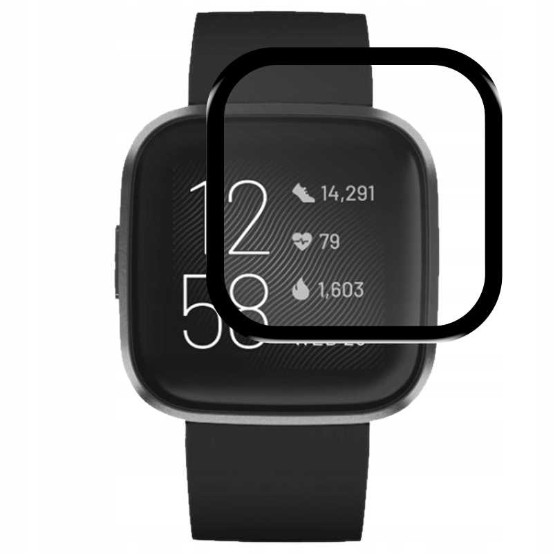 Spacecase Hybrid Glass Fitbit Versa 2