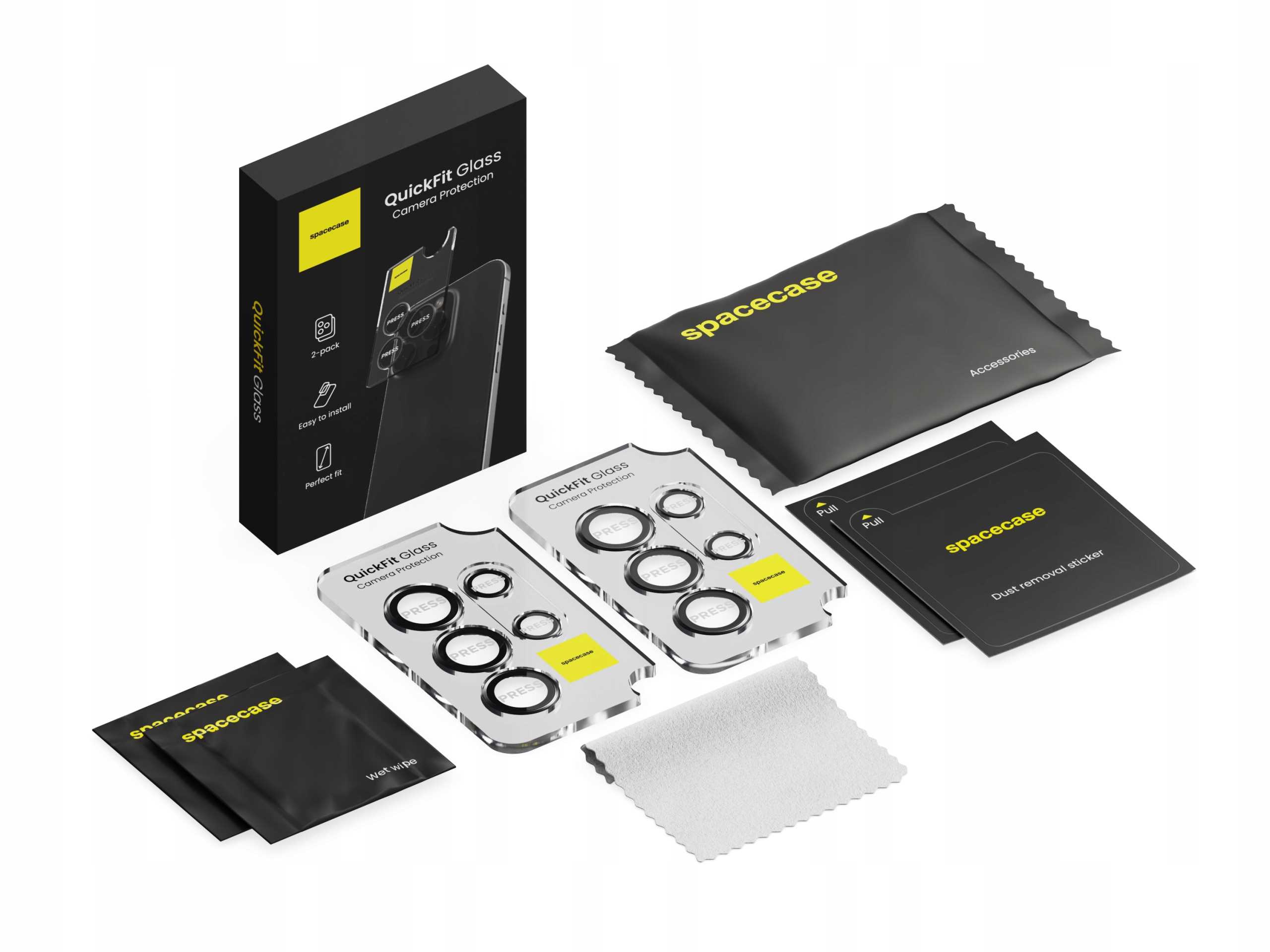 Spacecase QuickFit Camera Galaxy S25 Ultra black