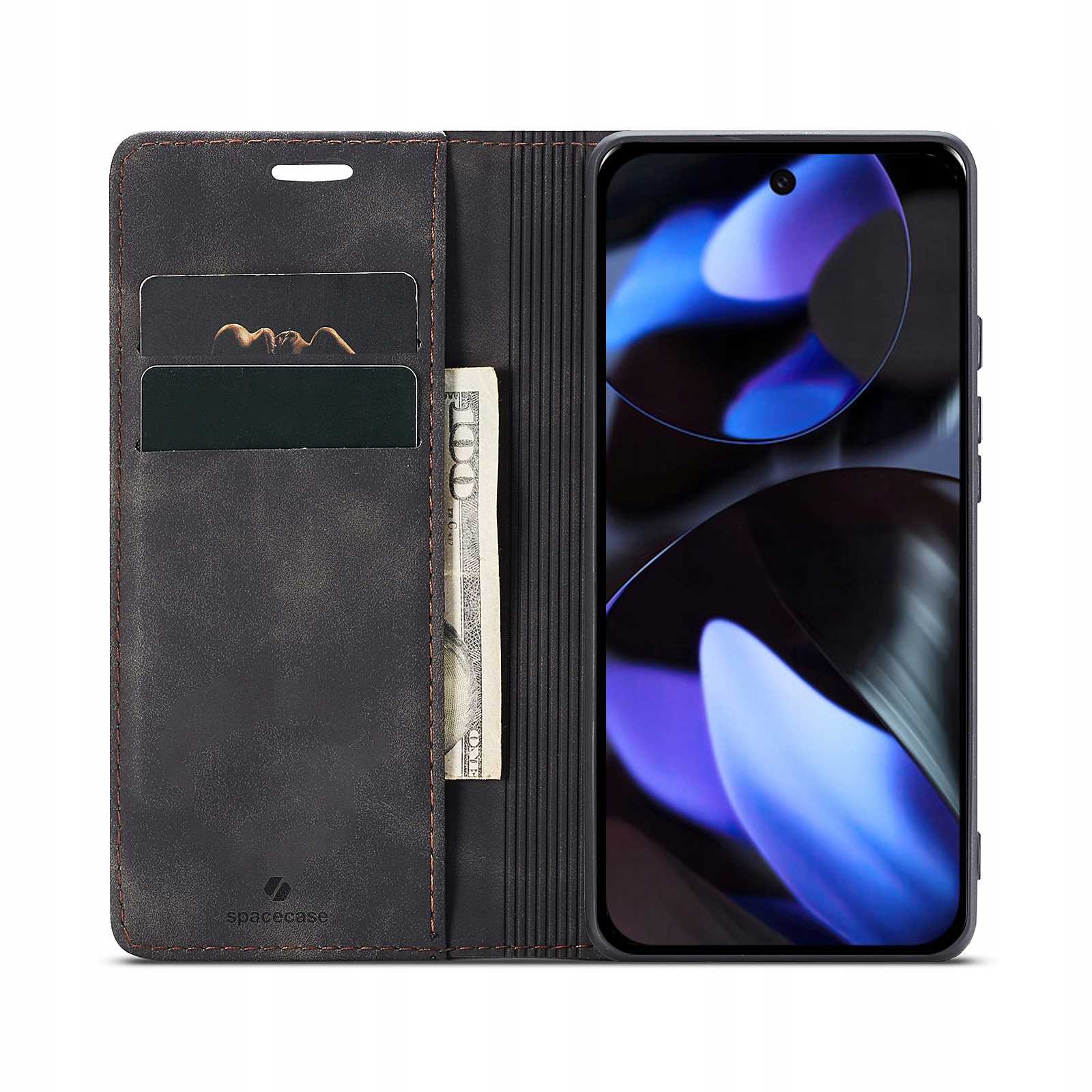 Spacecase Wallet Google Pixel 10/10 Pro black