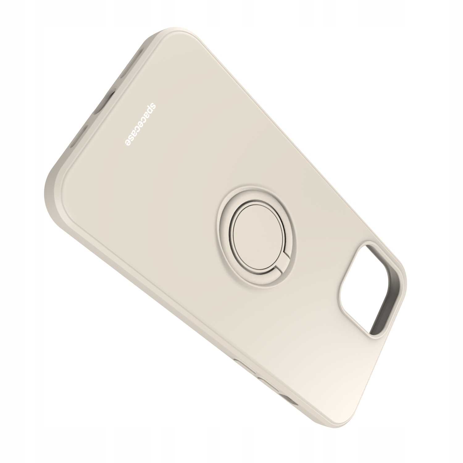 Spacecase Silicone Ring Iphone 12 Pro Max Bone