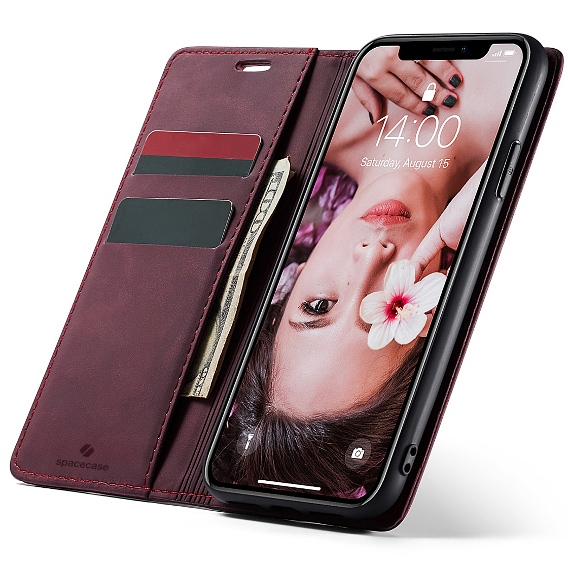 Spacecase Wallet Iphone Xr Red