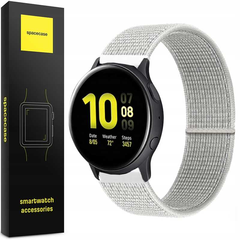 Spacecase Nylon Strap 20Mm White