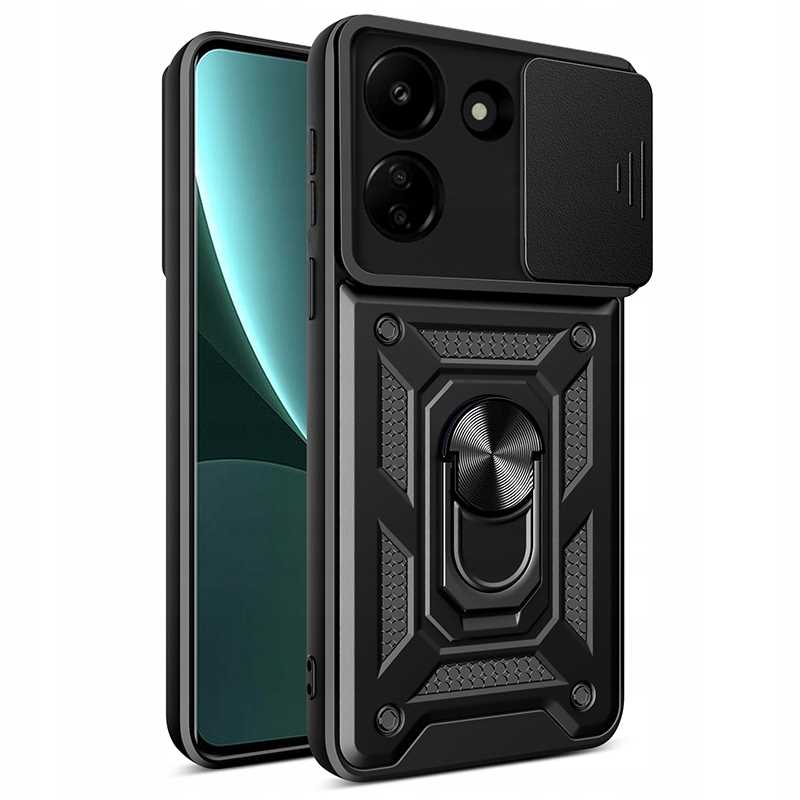 Spacecase Camring Poco C65 / Redmi 13C Black