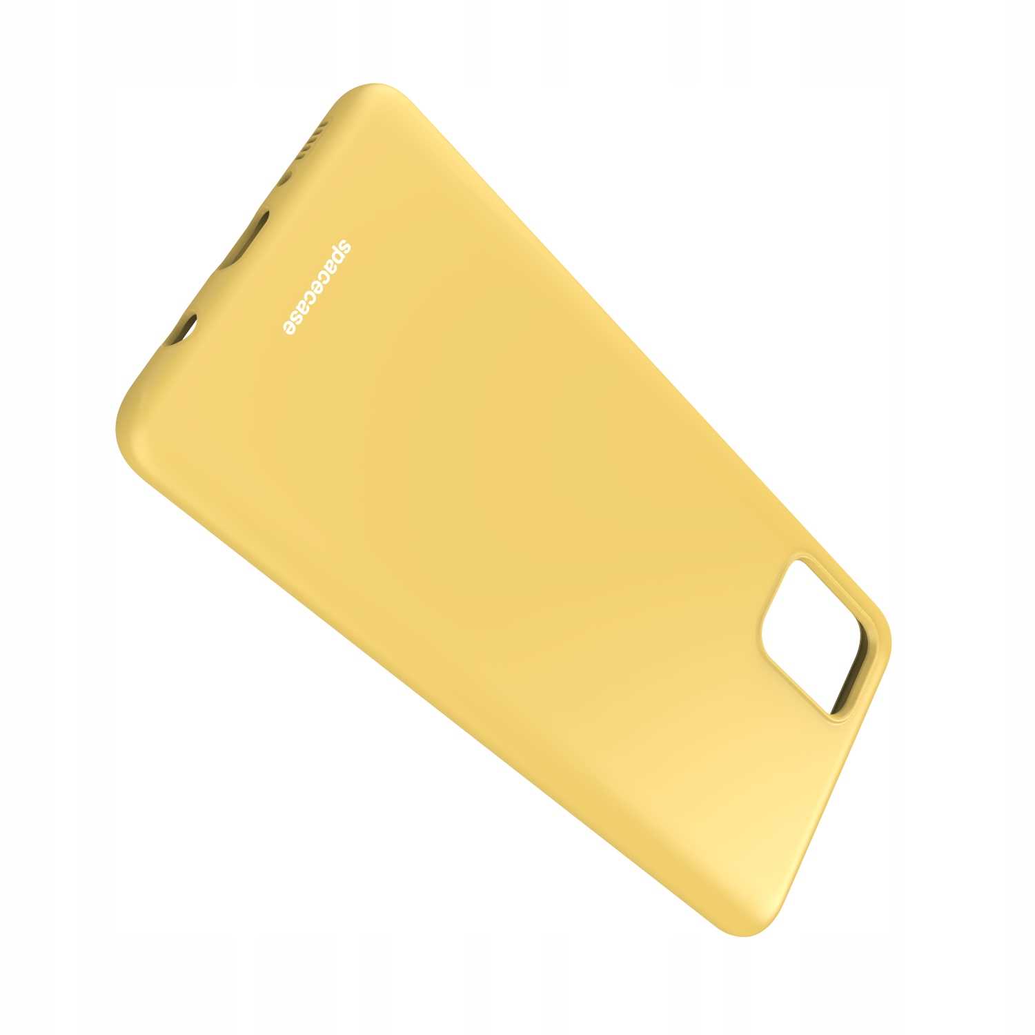 Spacecase Silicone Case Galaxy A51 yellow