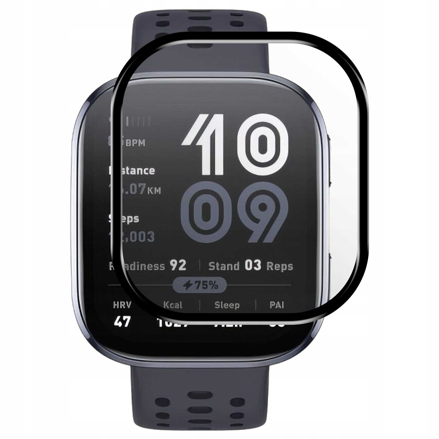 Spacecase SW Hybrid Glass Amazfit Bip 6