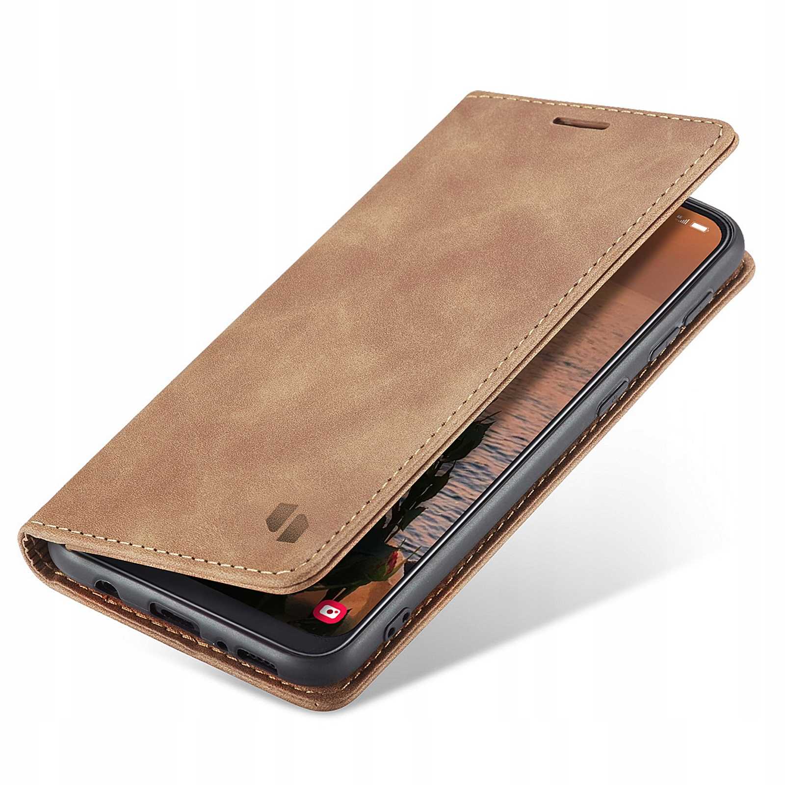 Spacecase Wallet Galaxy A50 Light Brown