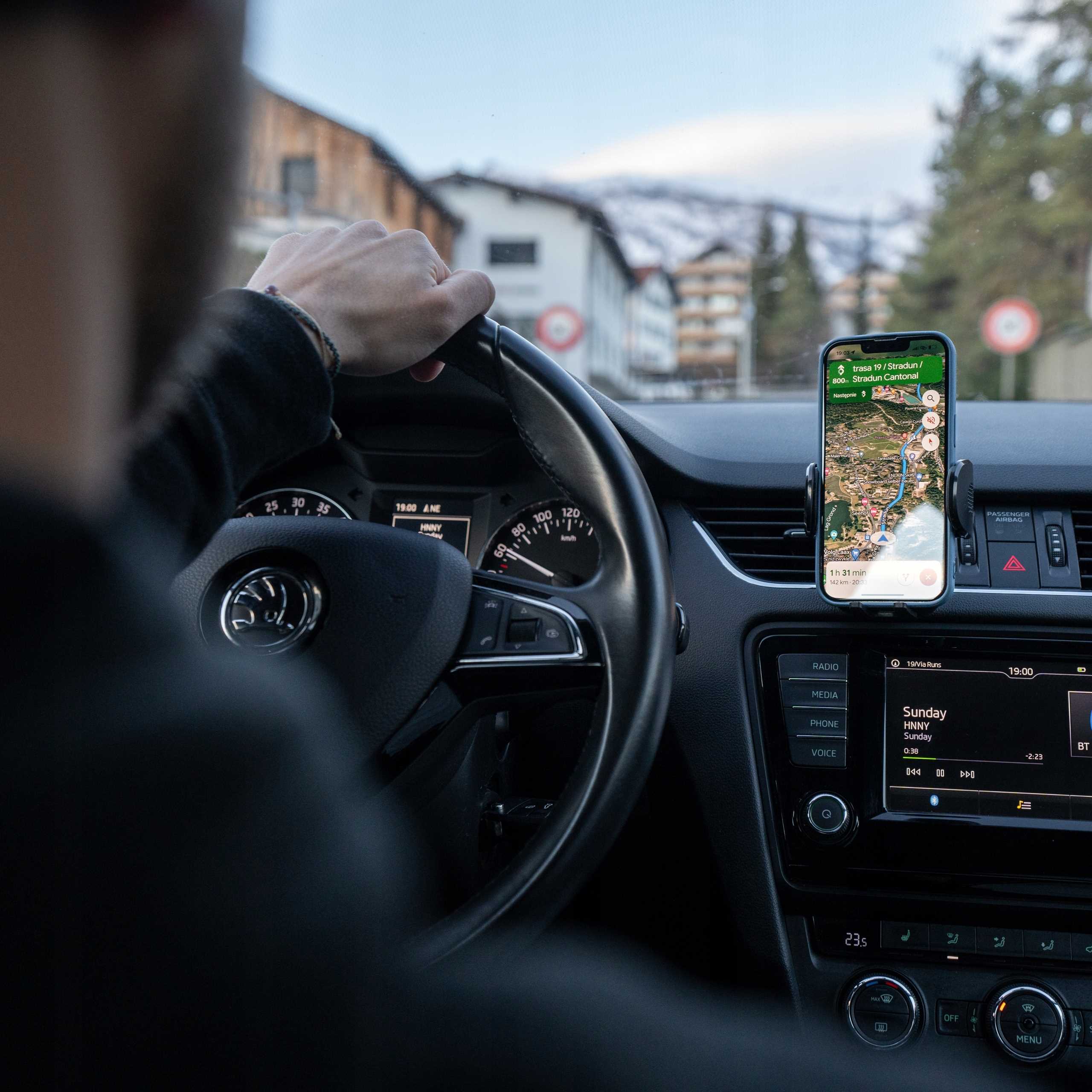 Spacecase Car Holder SC20 Universal Air Vent black