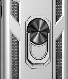 Spacecase Ring NX Huawei P30 Pro srebrny