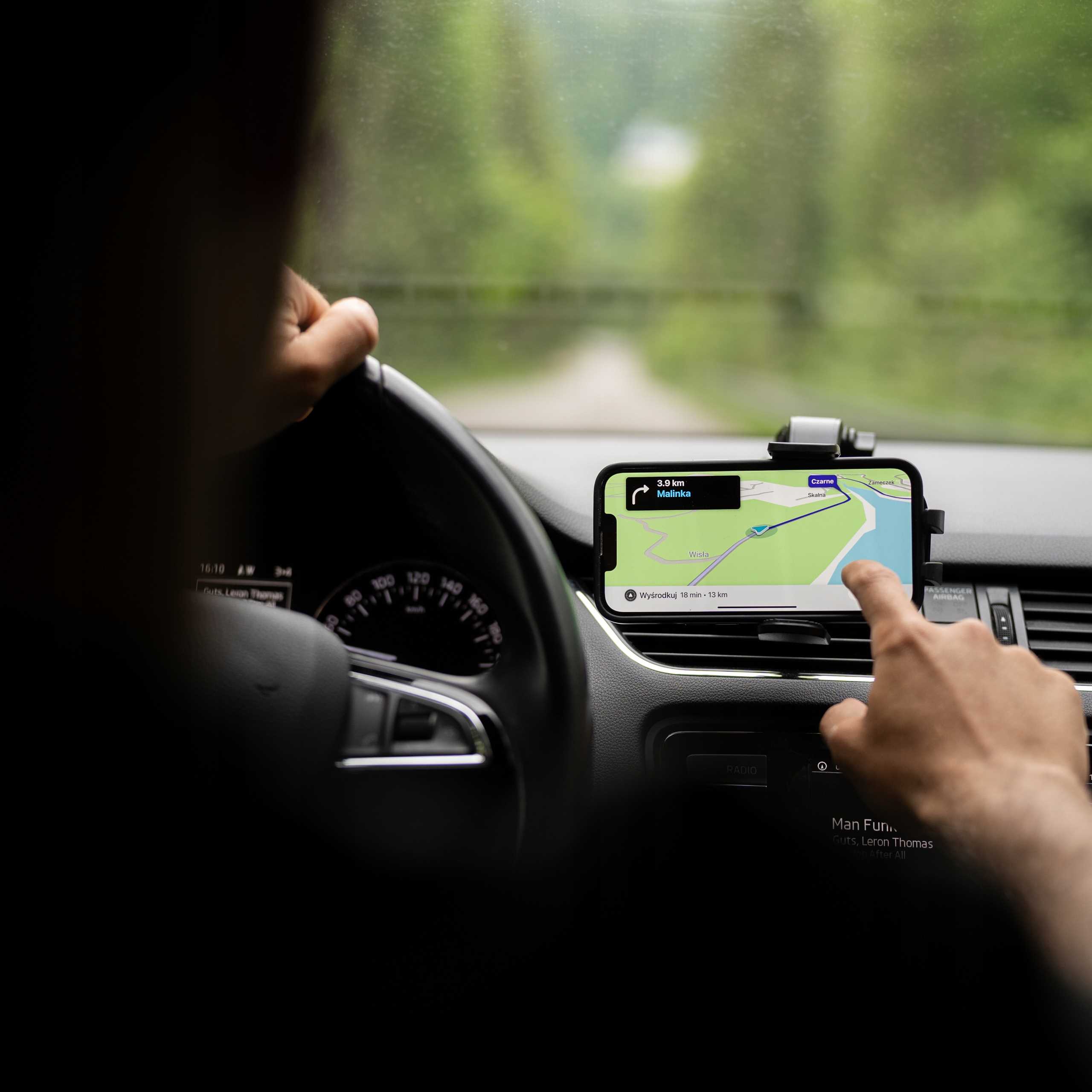 Spacecase Car Holder SC14 Ghost Dash black