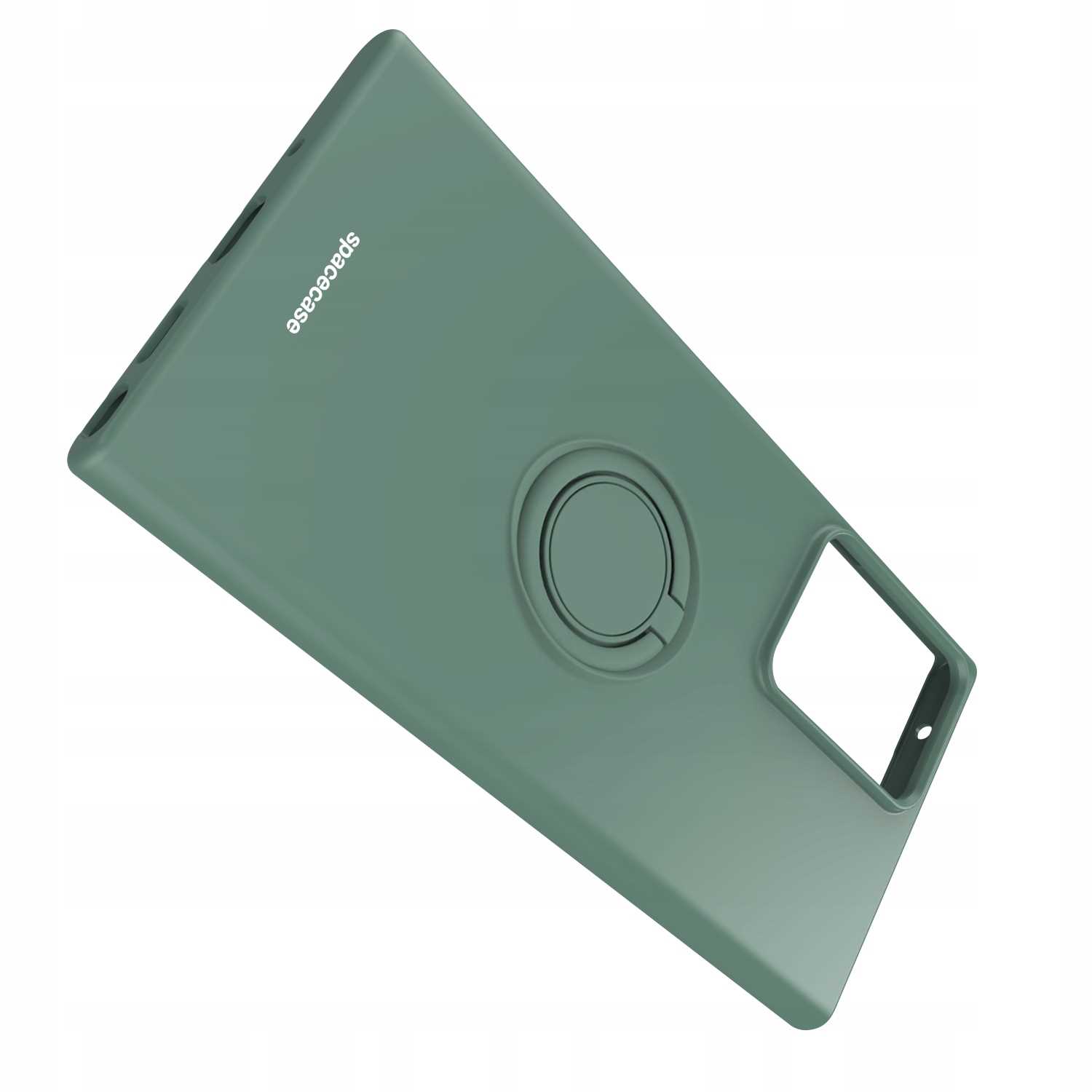 Spacecase Silicone Ring Galaxy Note 20 Ultra Dark Green