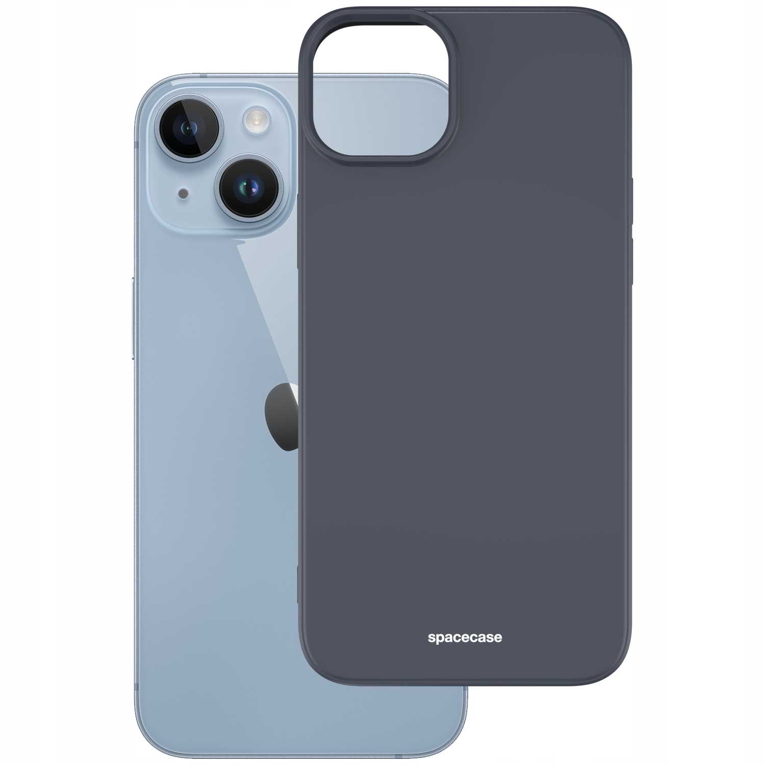 Spacecase Silicone Case Iphone 14 Plus Black