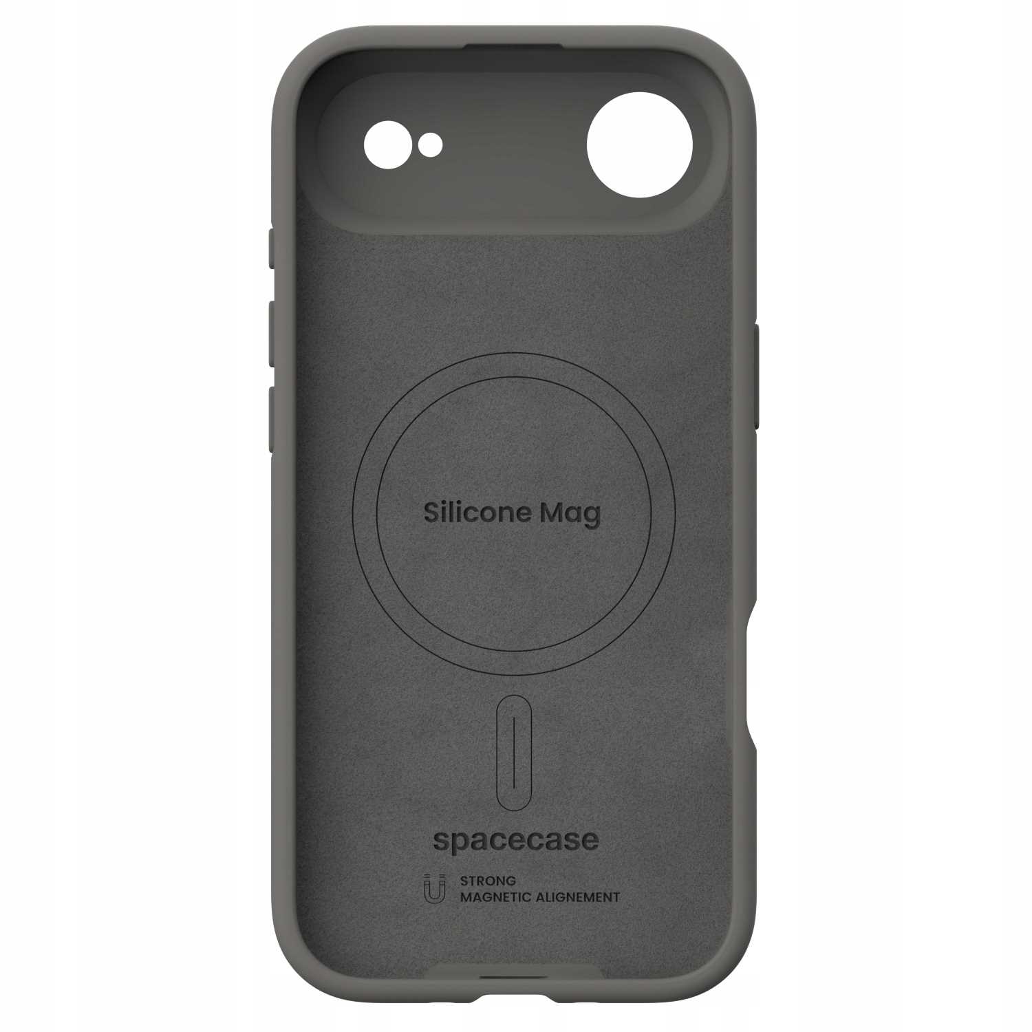 Spacecase Silicone Mag iPhone 17 Air gray
