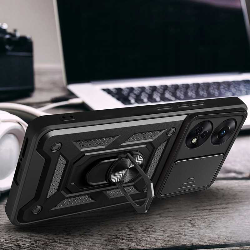 Spacecase Camring Oppo Reno 8T black