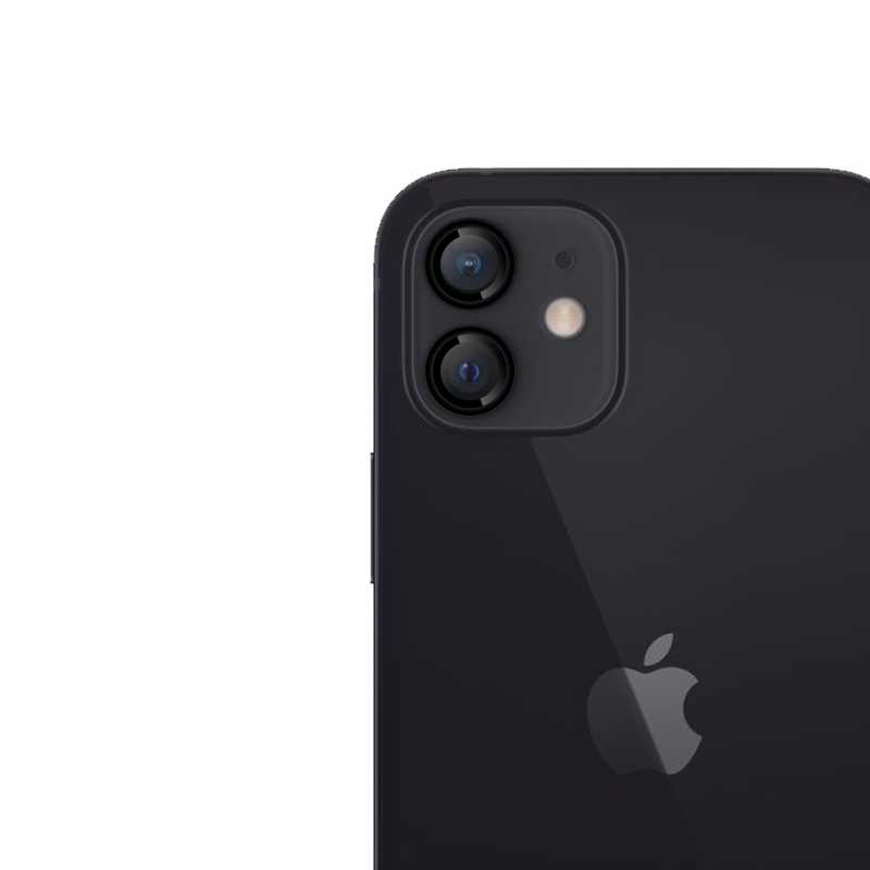 Spacecase Camera Ring Iphone 11/12/12 Mini Black