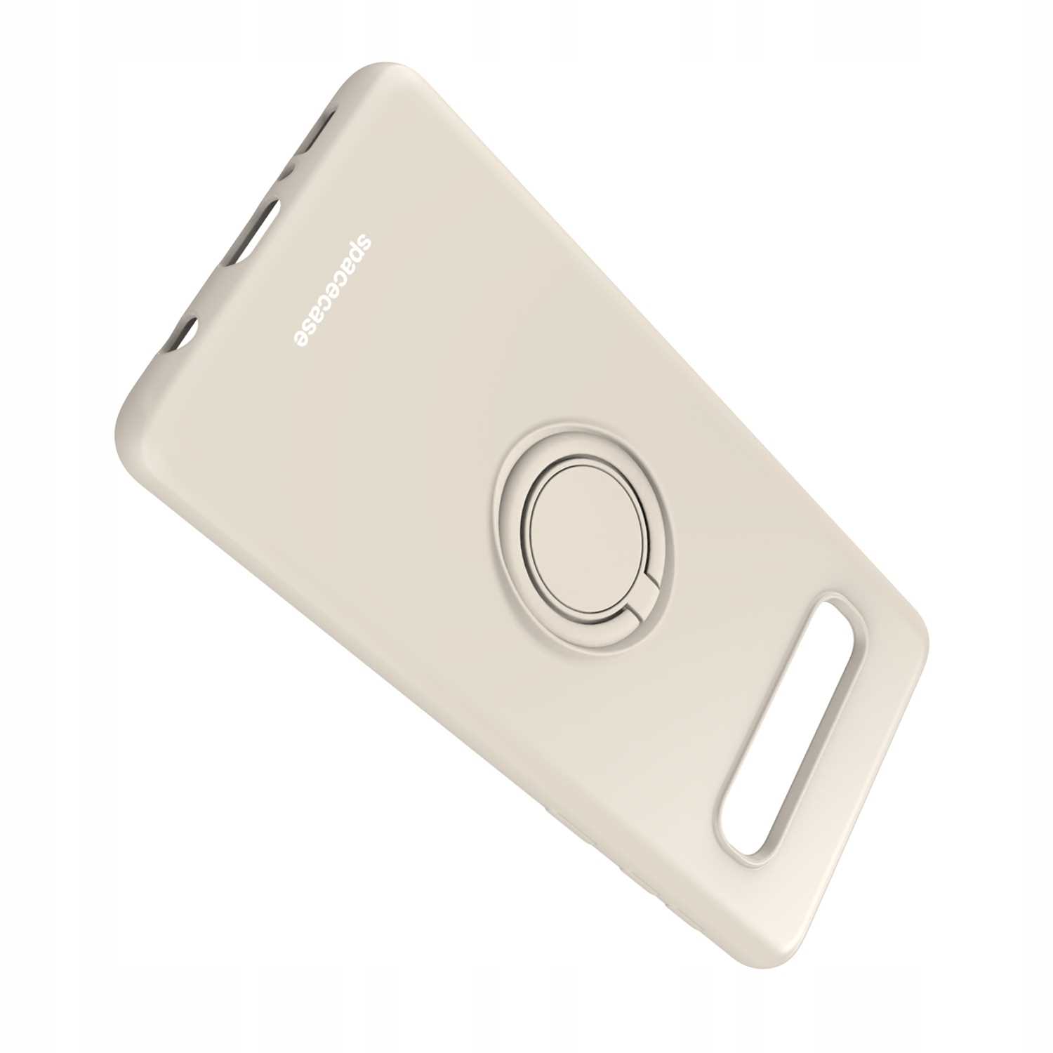 Spacecase Silicone Ring Galaxy S10+ bone
