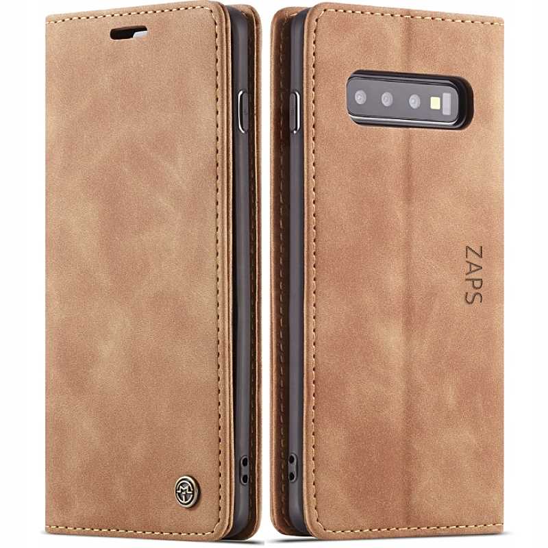 Spacecase Wallet Galaxy S10E Kawowy