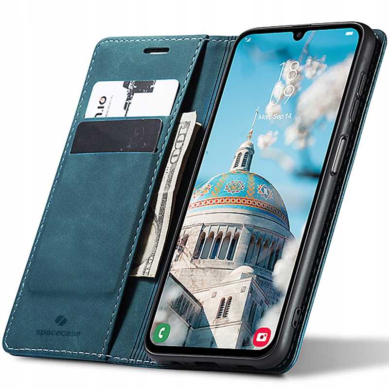Spacecase Wallet Galaxy A35 5G blue