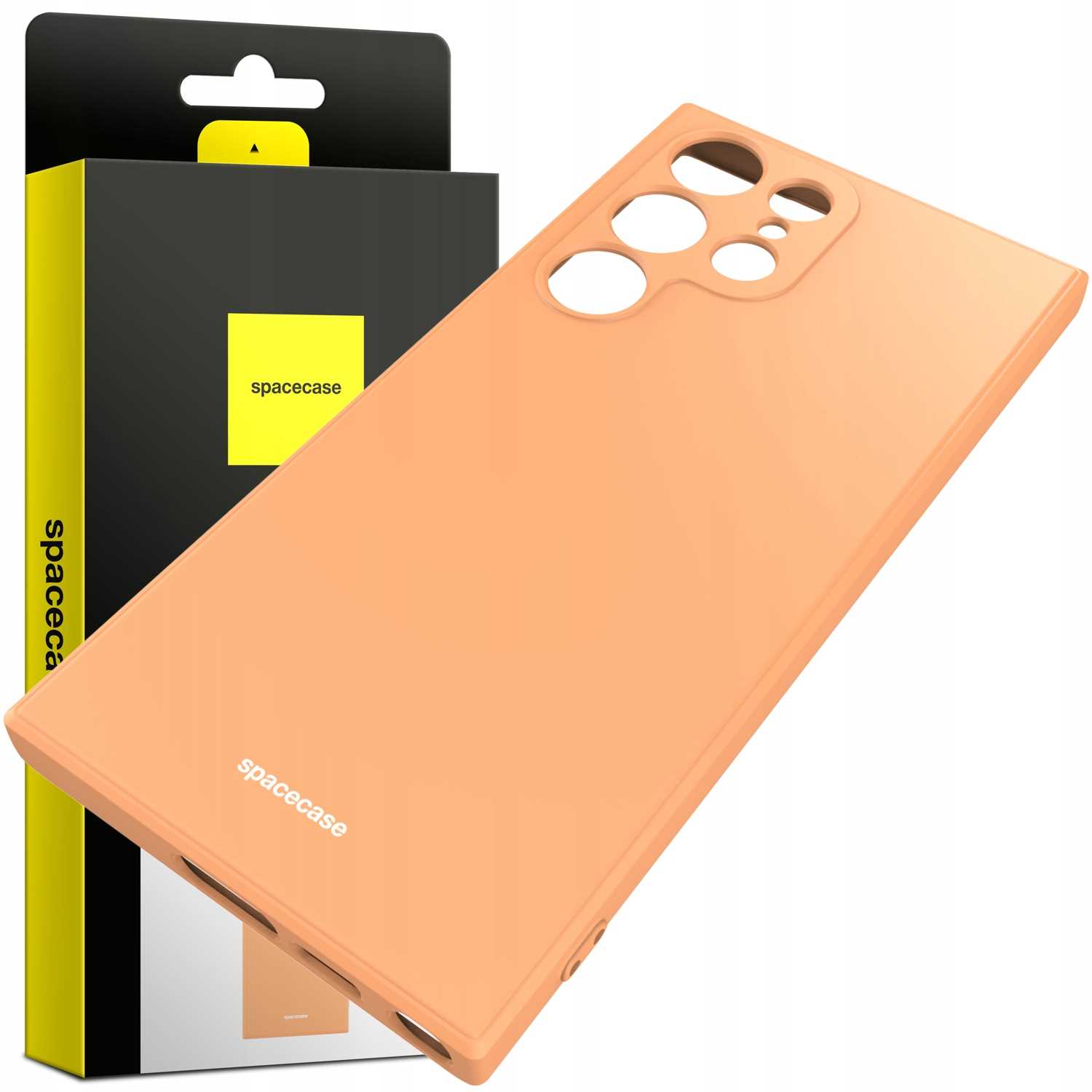 Spacecase Silicone Case Galaxy S23 Ultra orange