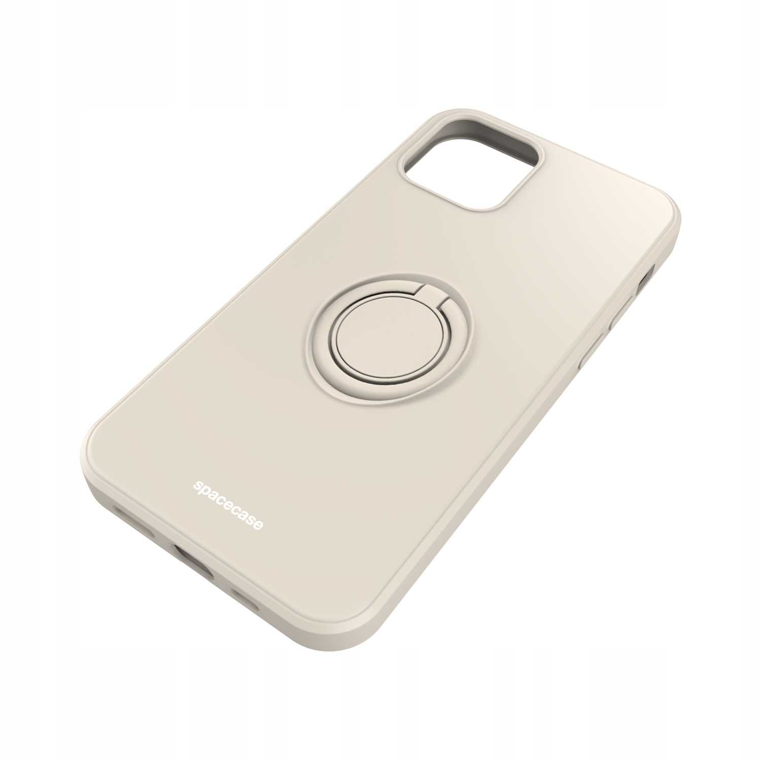 Spacecase Silicone Ring iPhone 12/12 Pro bone
