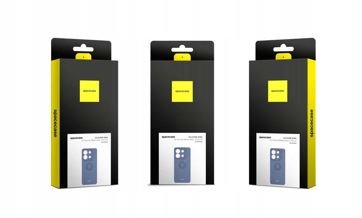Spacecase Silicone Ring Poco X6 / RM Note 13 Pro 5G blue