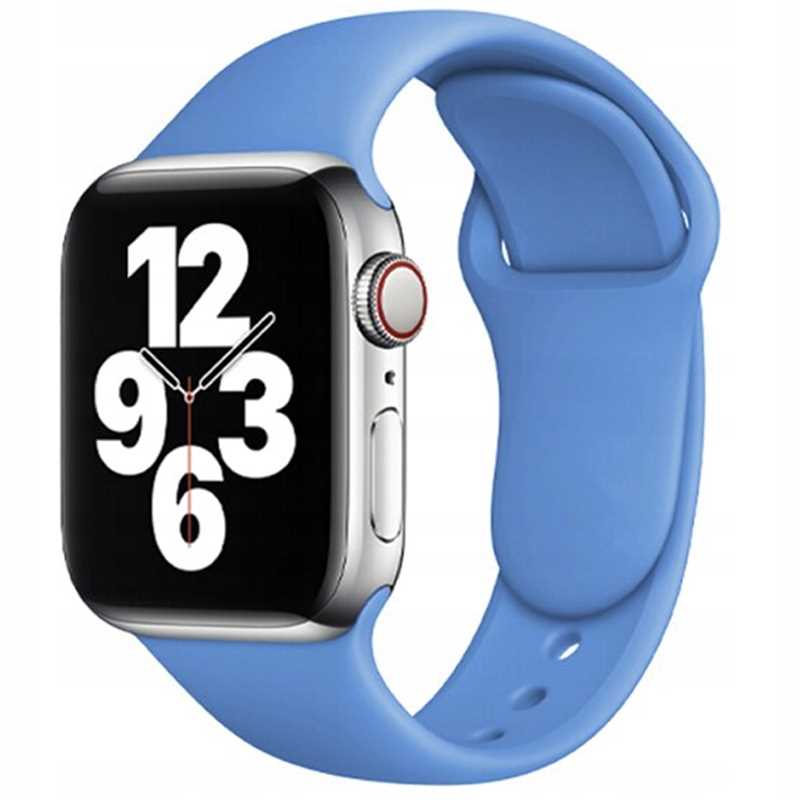 Spacecase Silicone Band AW 42/44/45 blue