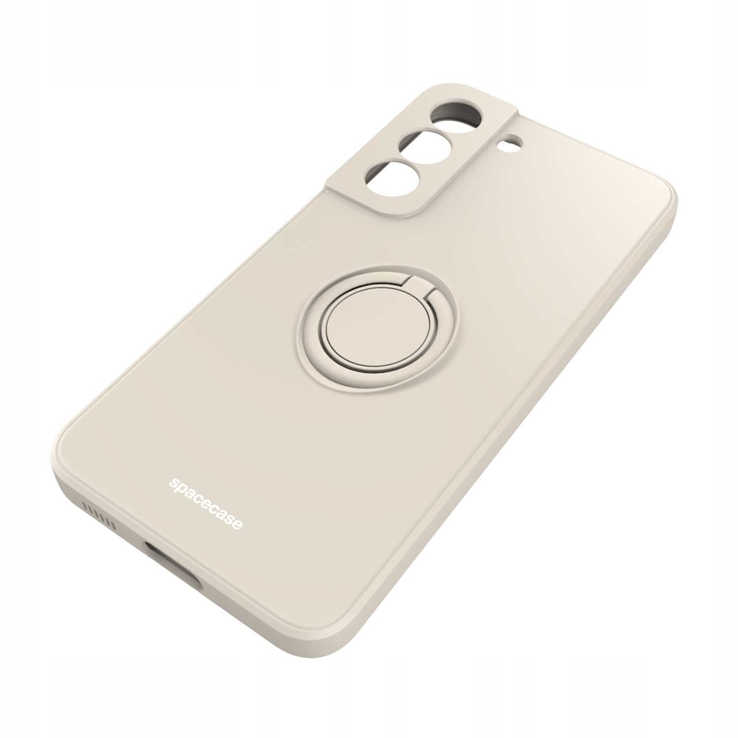 Spacecase Silicone Ring Galaxy S22 Bone