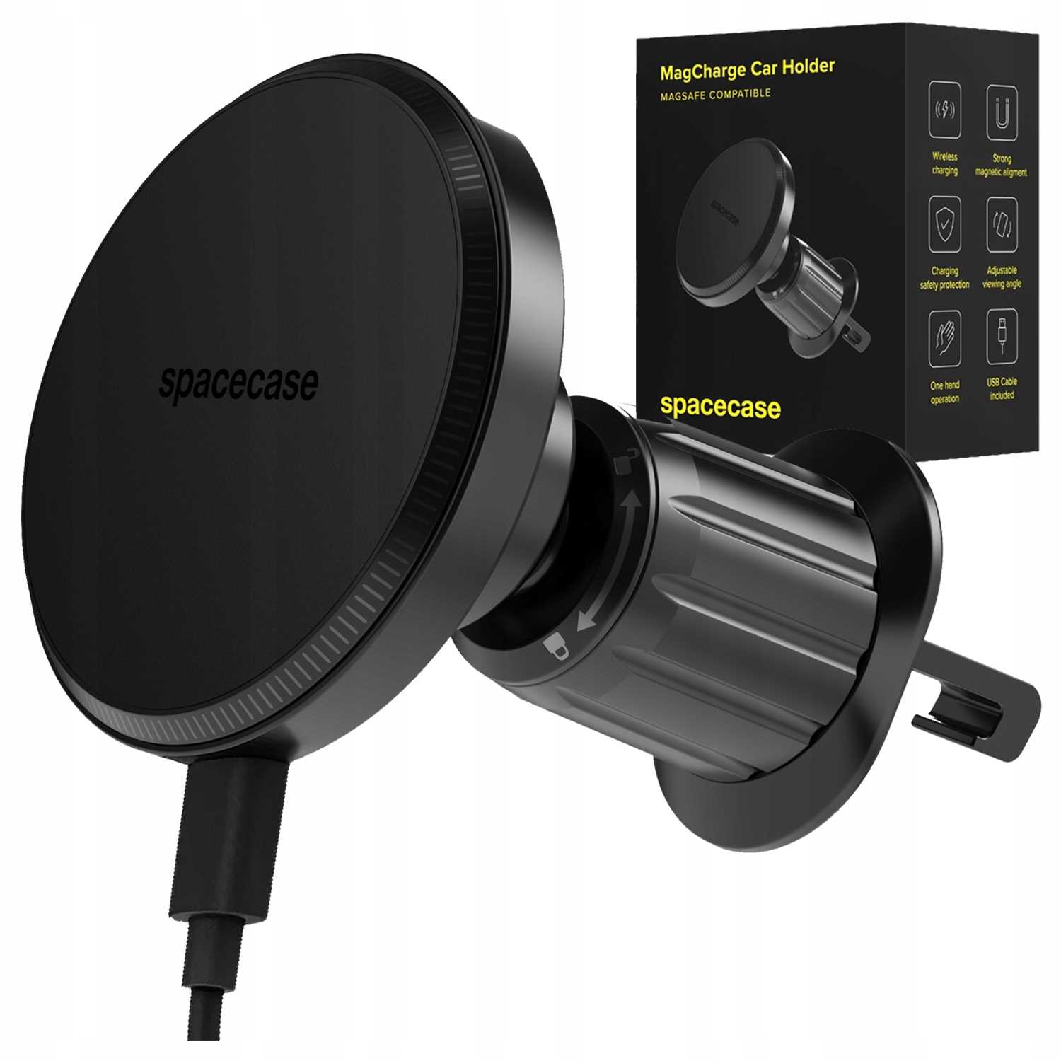 Spacecase Car Holder Air Vent MagCharge WM11B black