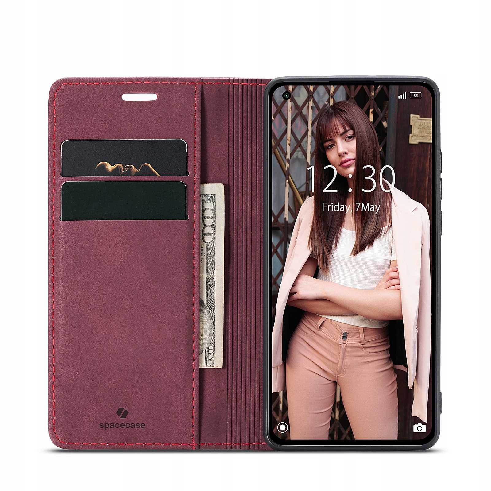 Spacecase Wallet Mi 10T Lite Red