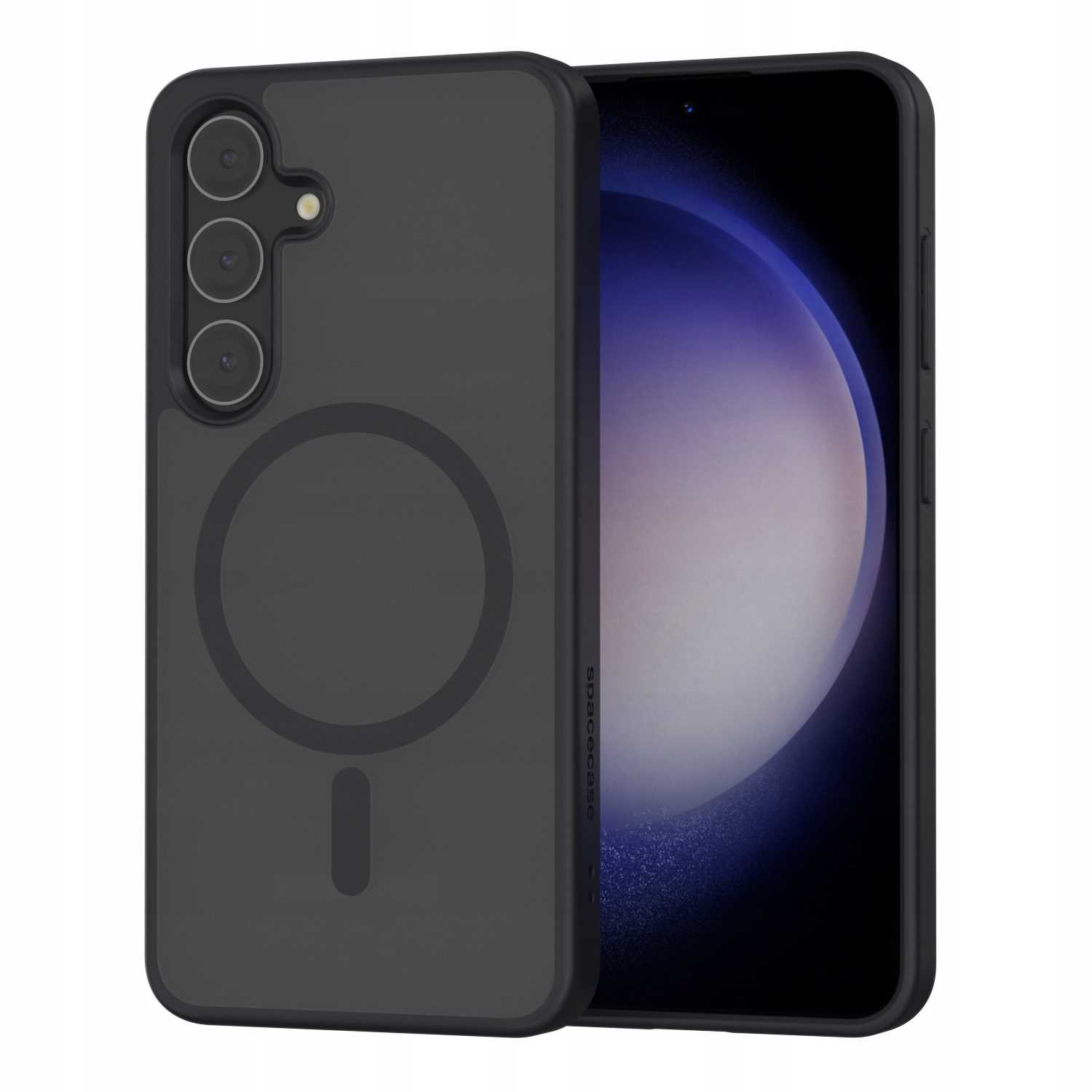 Spacecase Hybrid Mag Galaxy S24 black